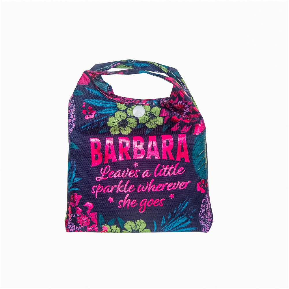 History & Heraldry Named Sparkle Shopper Bags (Barbara)