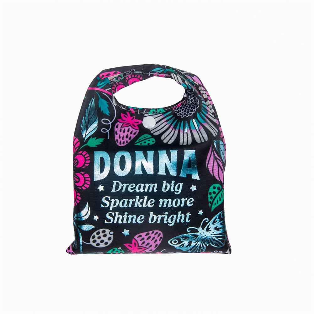 History & Heraldry Named Sparkle Shopper Bags (Donna)