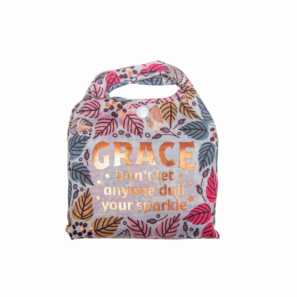 History & Heraldry Named Sparkle Shopper Bags (Grace)