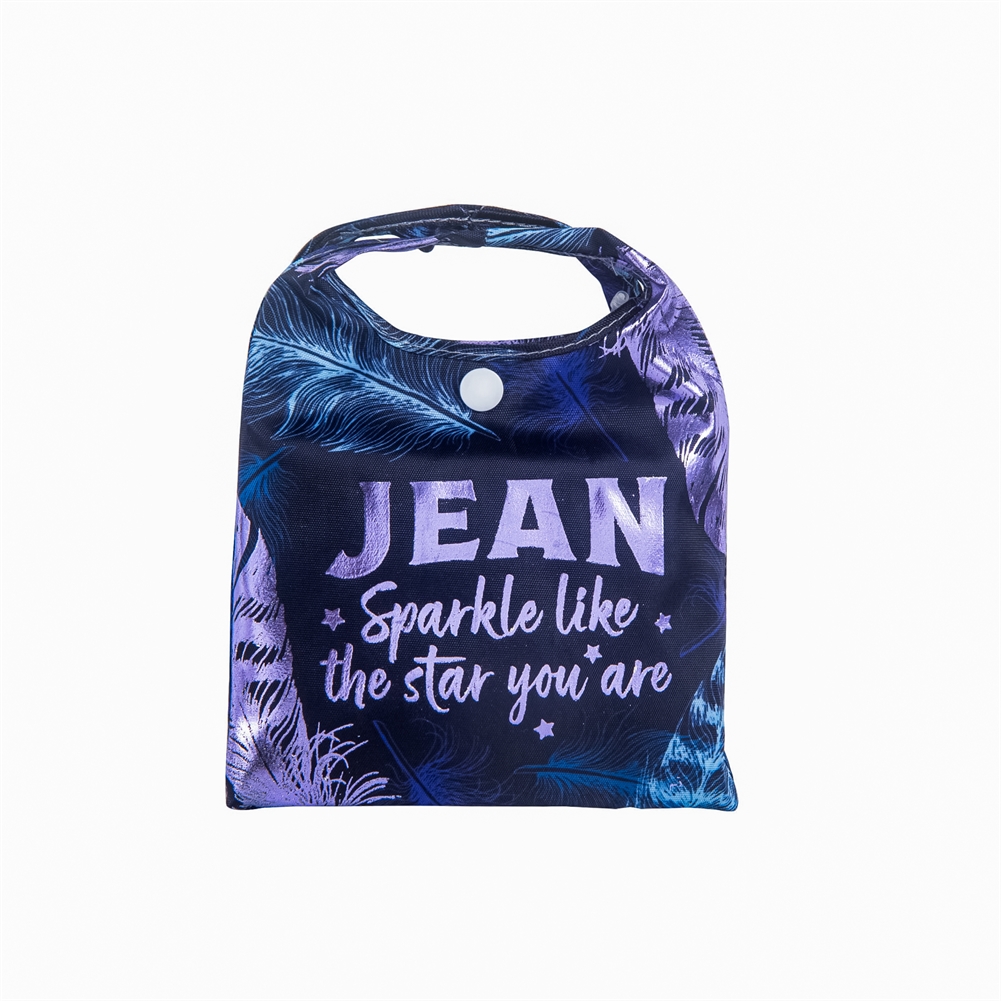 History & Heraldry Named Sparkle Shopper Bags (Jean)