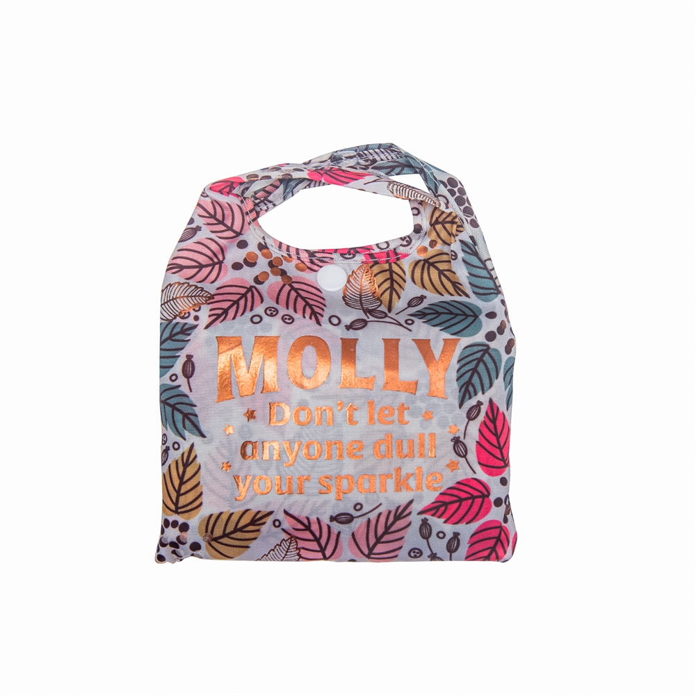 History & Heraldry Named Sparkle Shopper Bags (Molly)