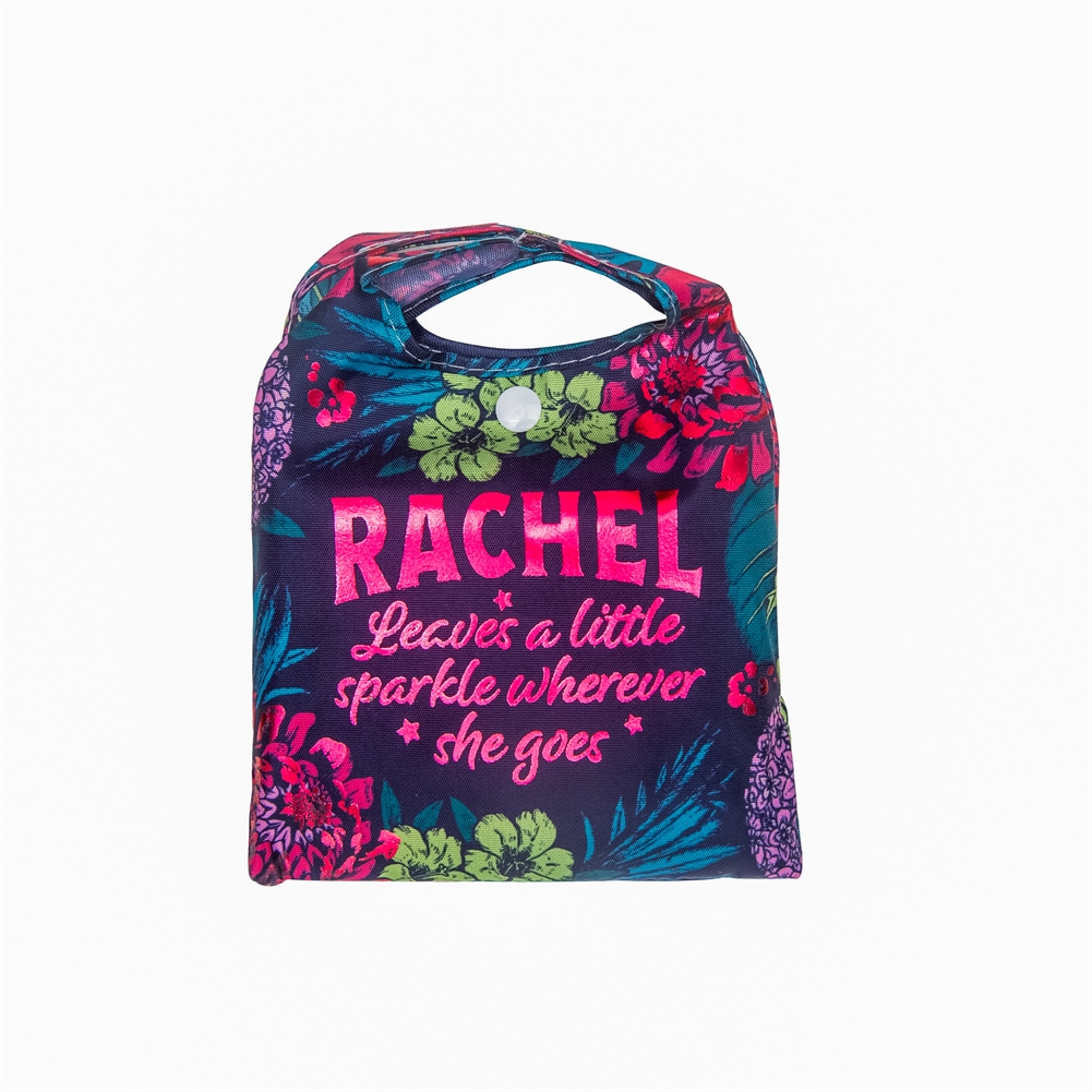 History & Heraldry Named Sparkle Shopper Bags (Rachel)