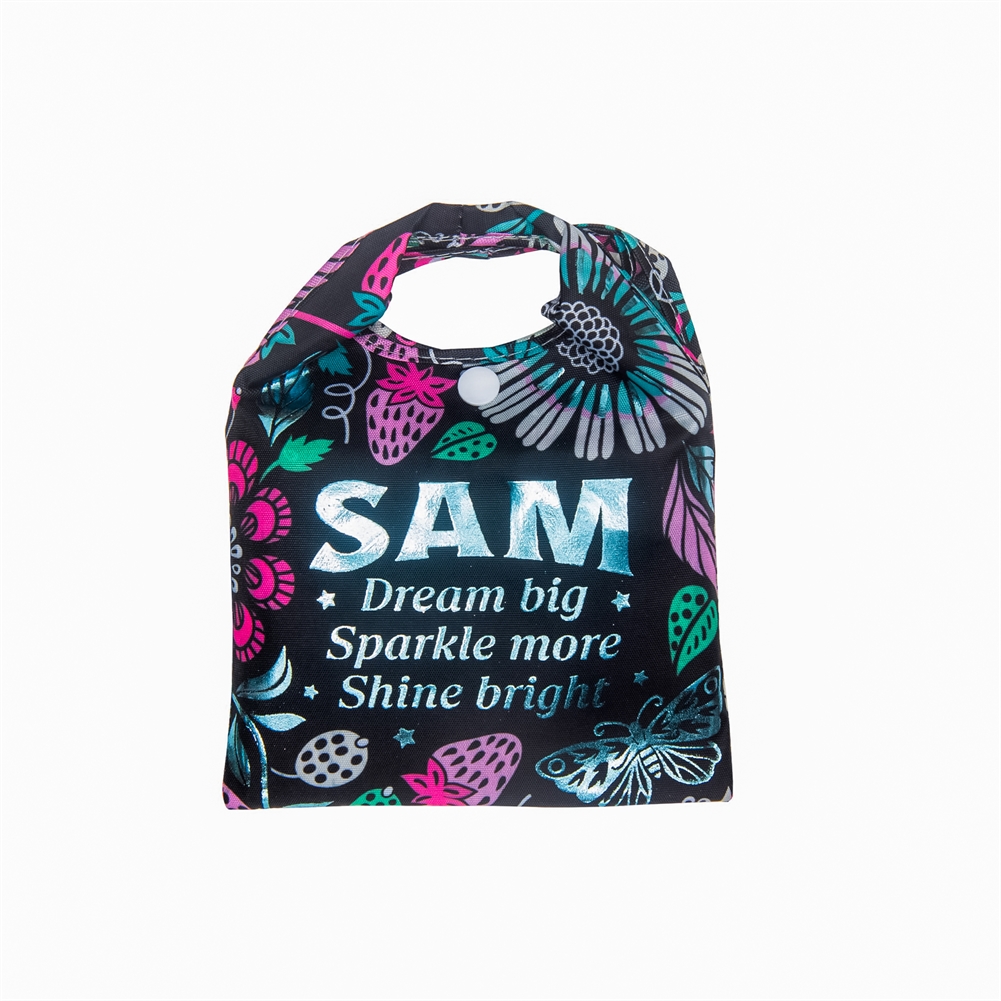 History & Heraldry Named Sparkle Shopper Bags (Sam)