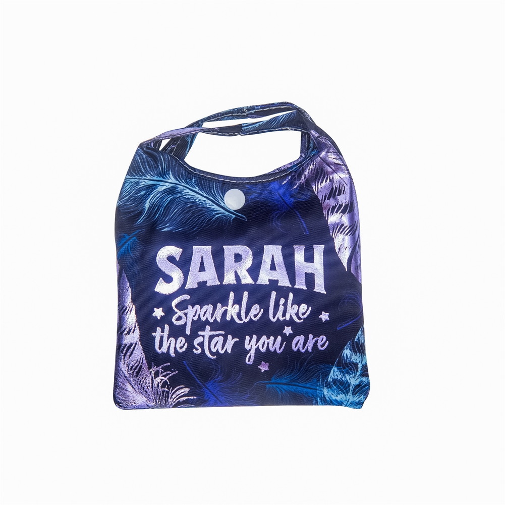 History & Heraldry Named Sparkle Shopper Bags (Sarah)