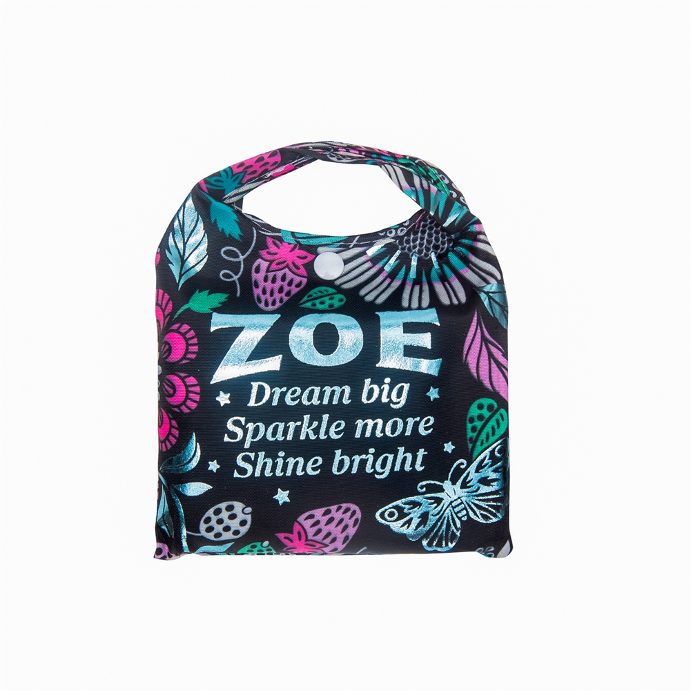 History & Heraldry Named Sparkle Shopper Bags (Zoe)