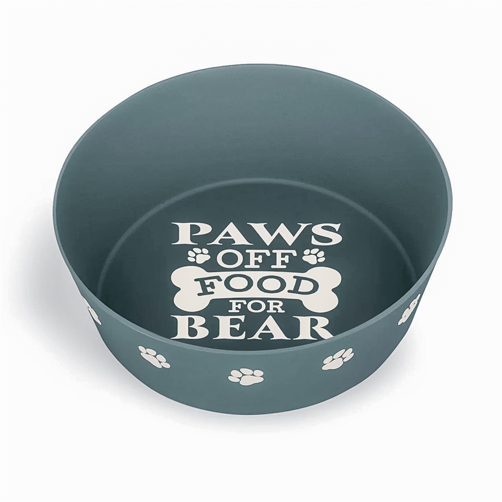 History & Heraldry Named Dog Bowls (Bear)