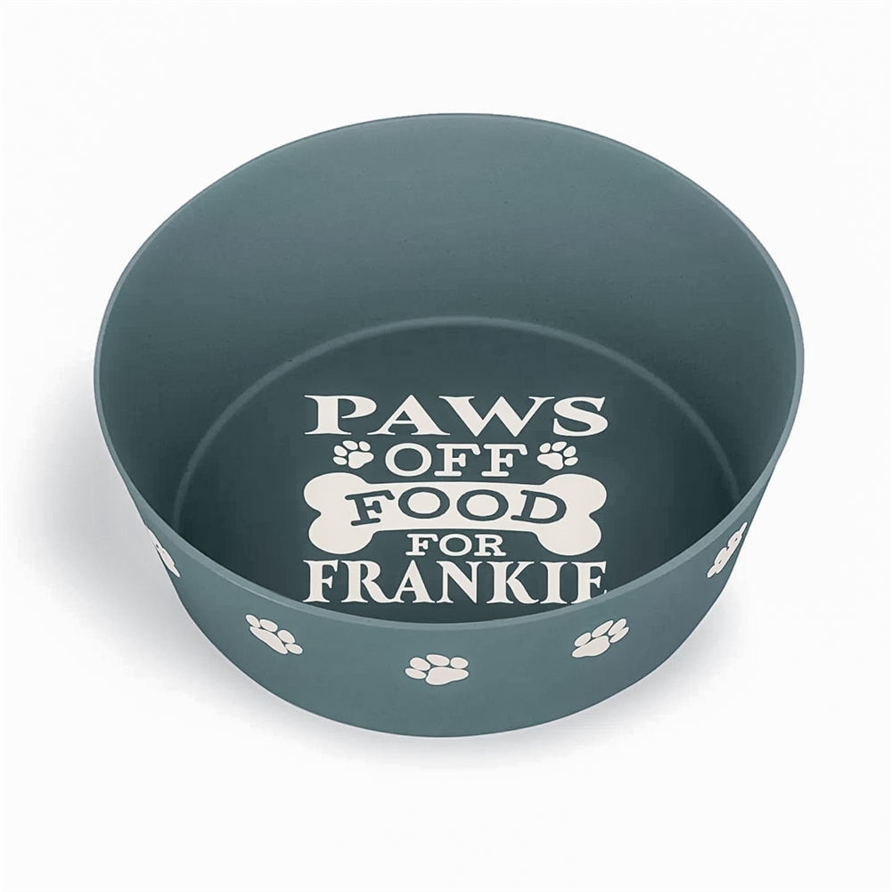 History & Heraldry Named Dog Bowls (Frankie)