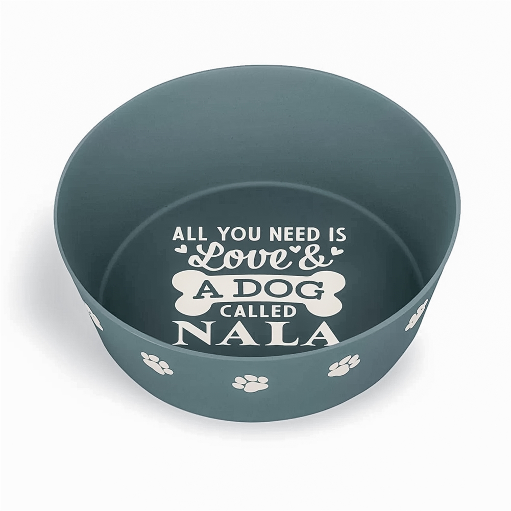History & Heraldry Named Dog Bowls (Nala)