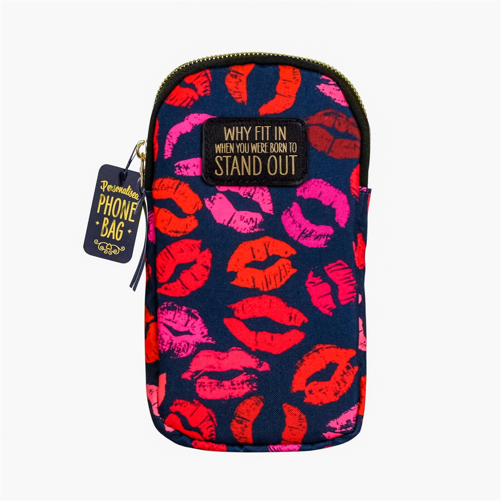 History & Heraldry Inspirational Slogan Phone Case Bags (Stand Out)