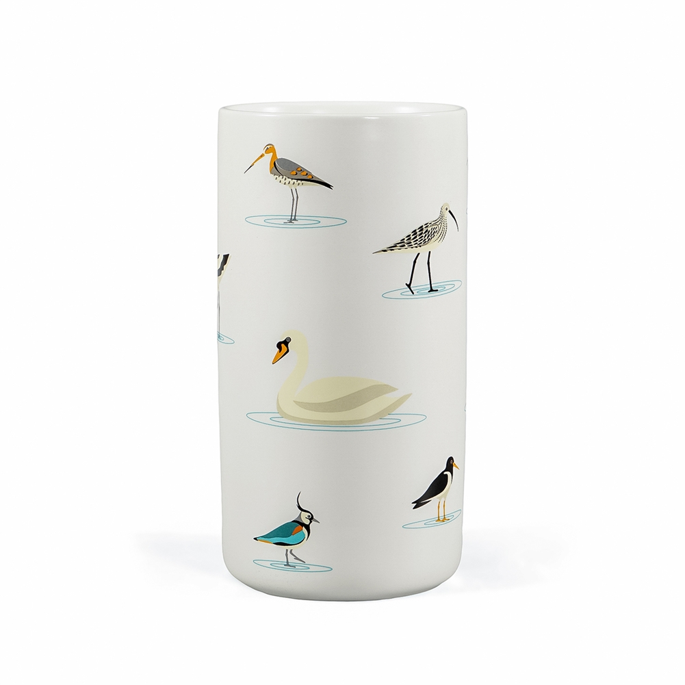 Half Moon Bay Ltd Rspb Water Birds Ceramic Vase