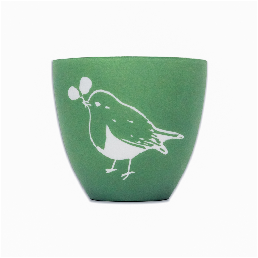 Half Moon Bay Ltd Rspb Robin Ceramic Votive
