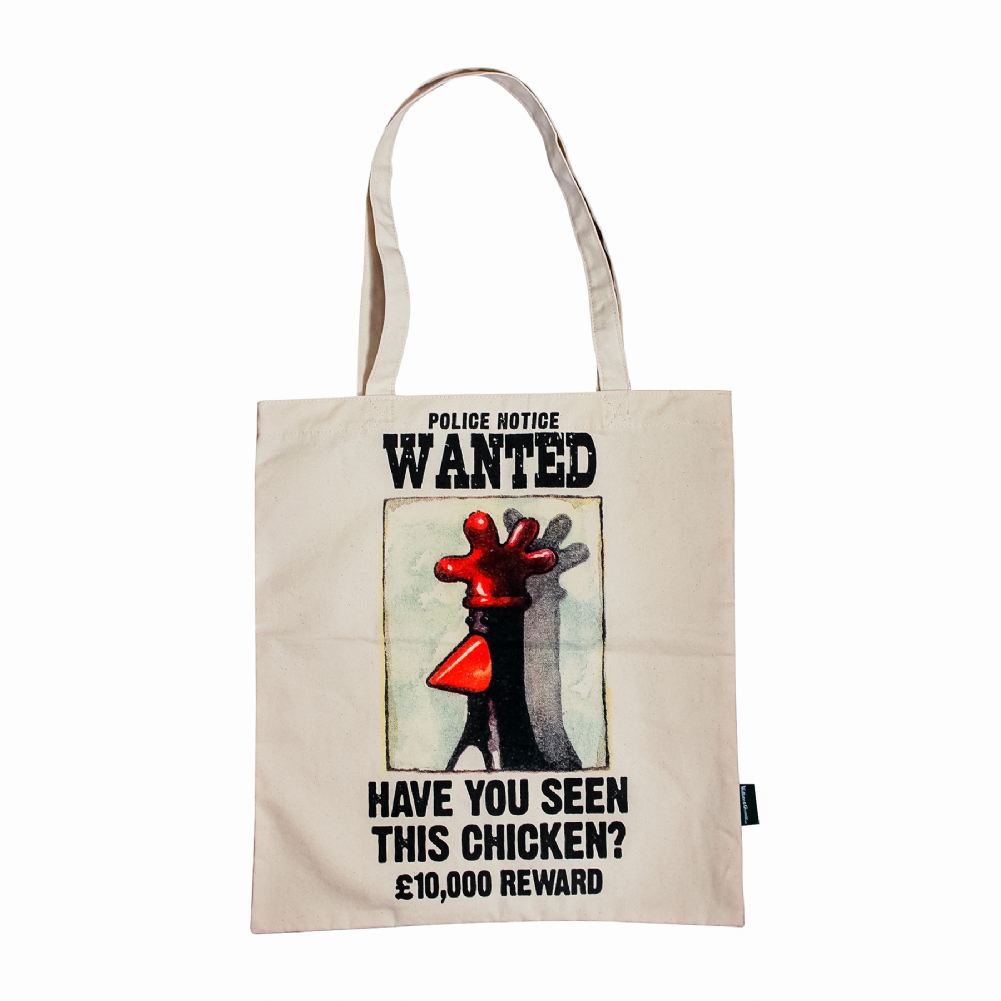 Half Moon Bay Ltd Wallace & Gromit Feathers Recycled Cotton Shopper Bag