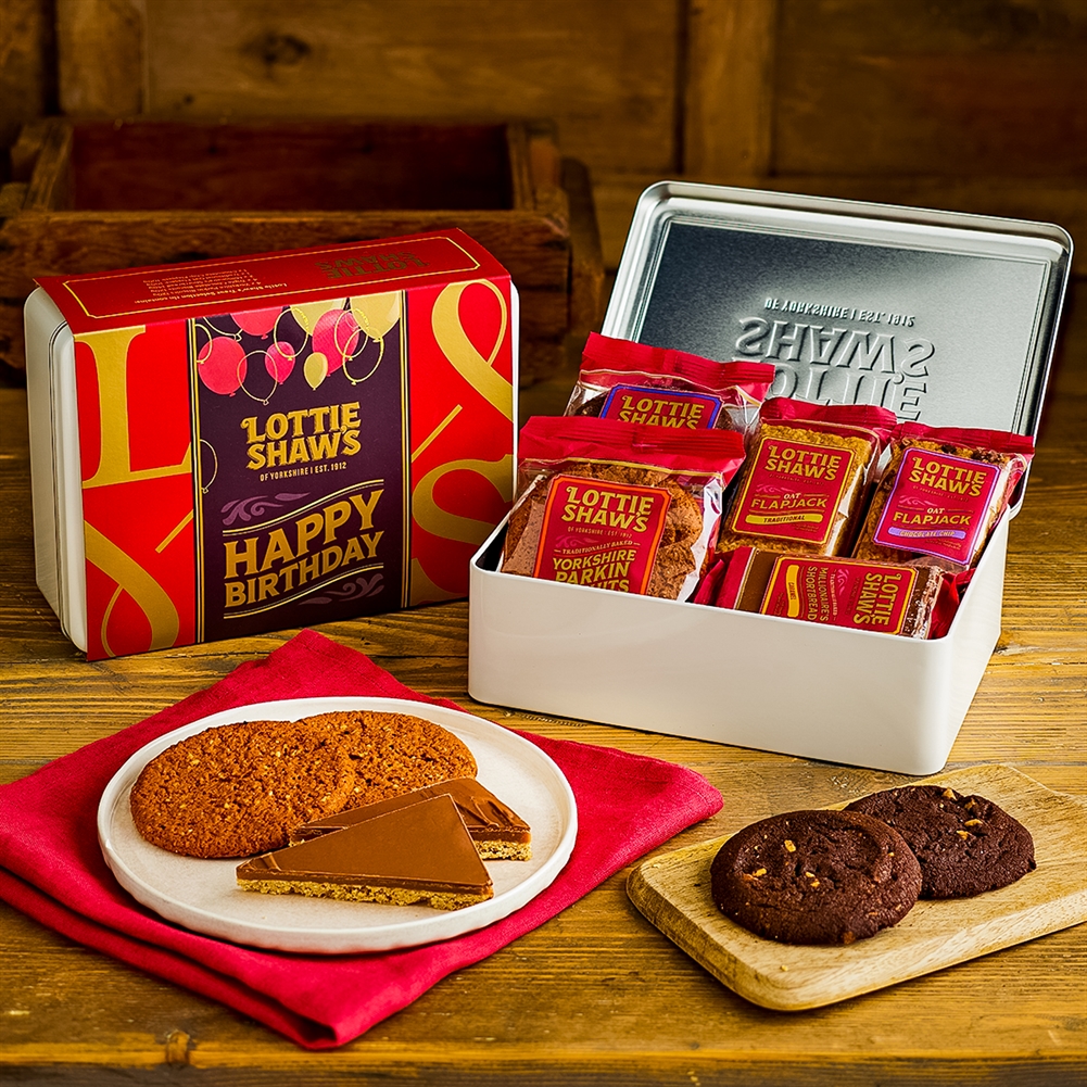 Lottie Shaw's Birthday Tin Of Baked Treats