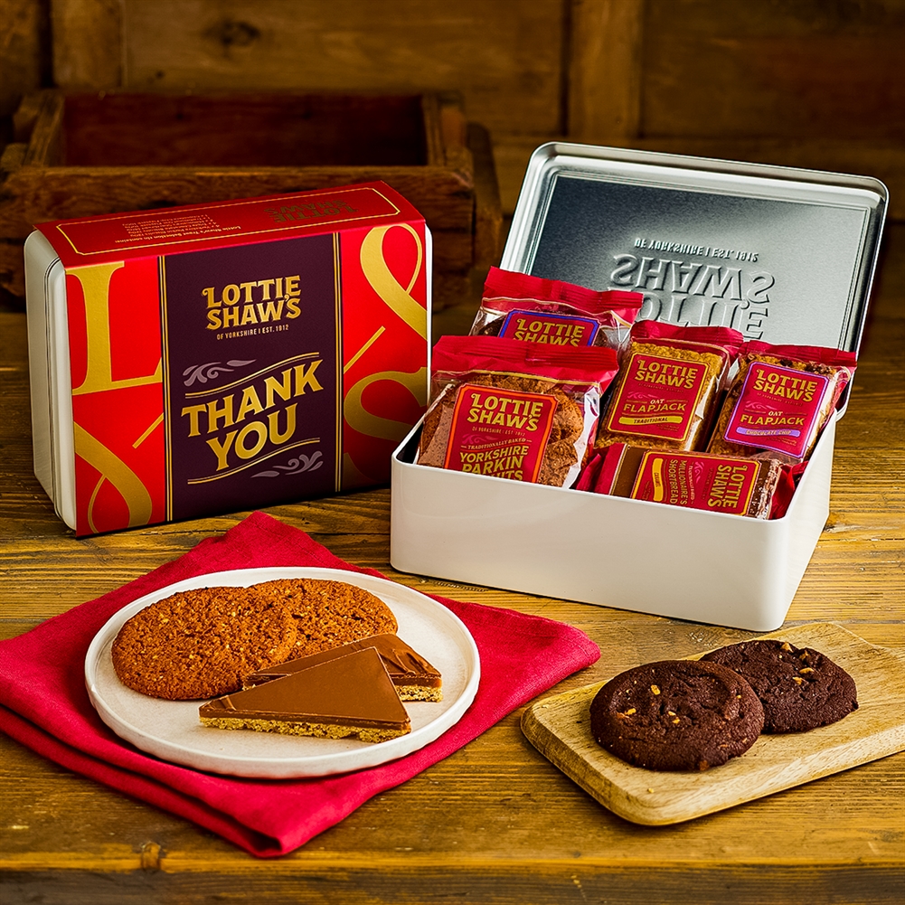 Lottie Shaw's Thank You Tin Of Baked Treats