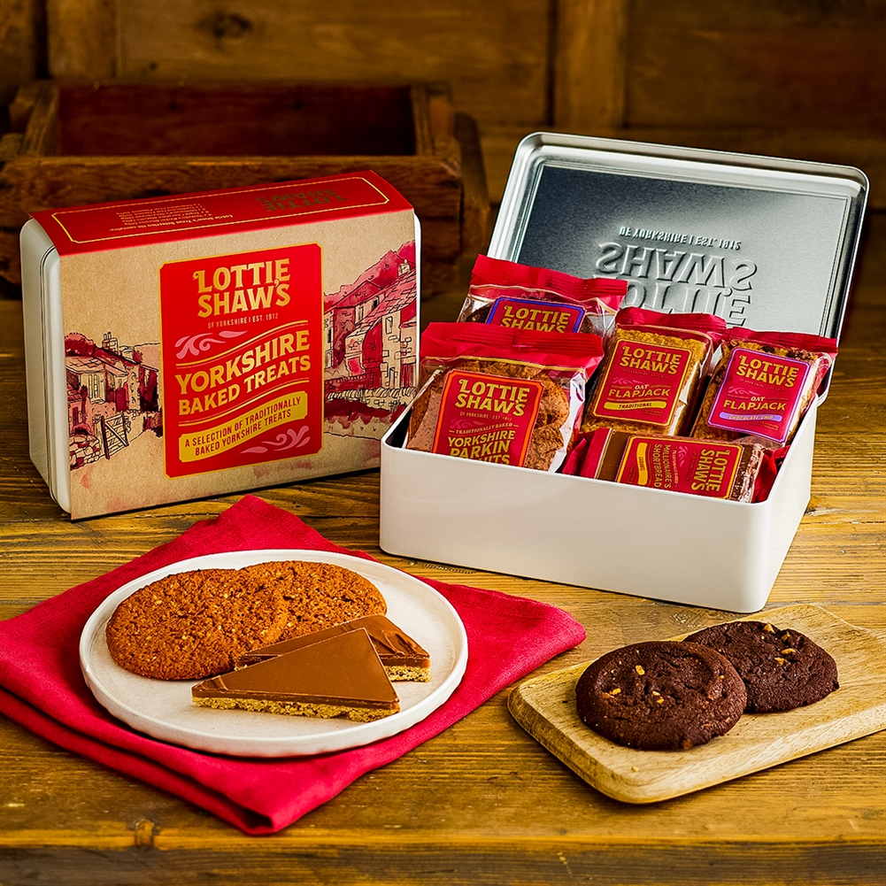 Lottie Shaw's Yorkshire Tin Of Baked Treats