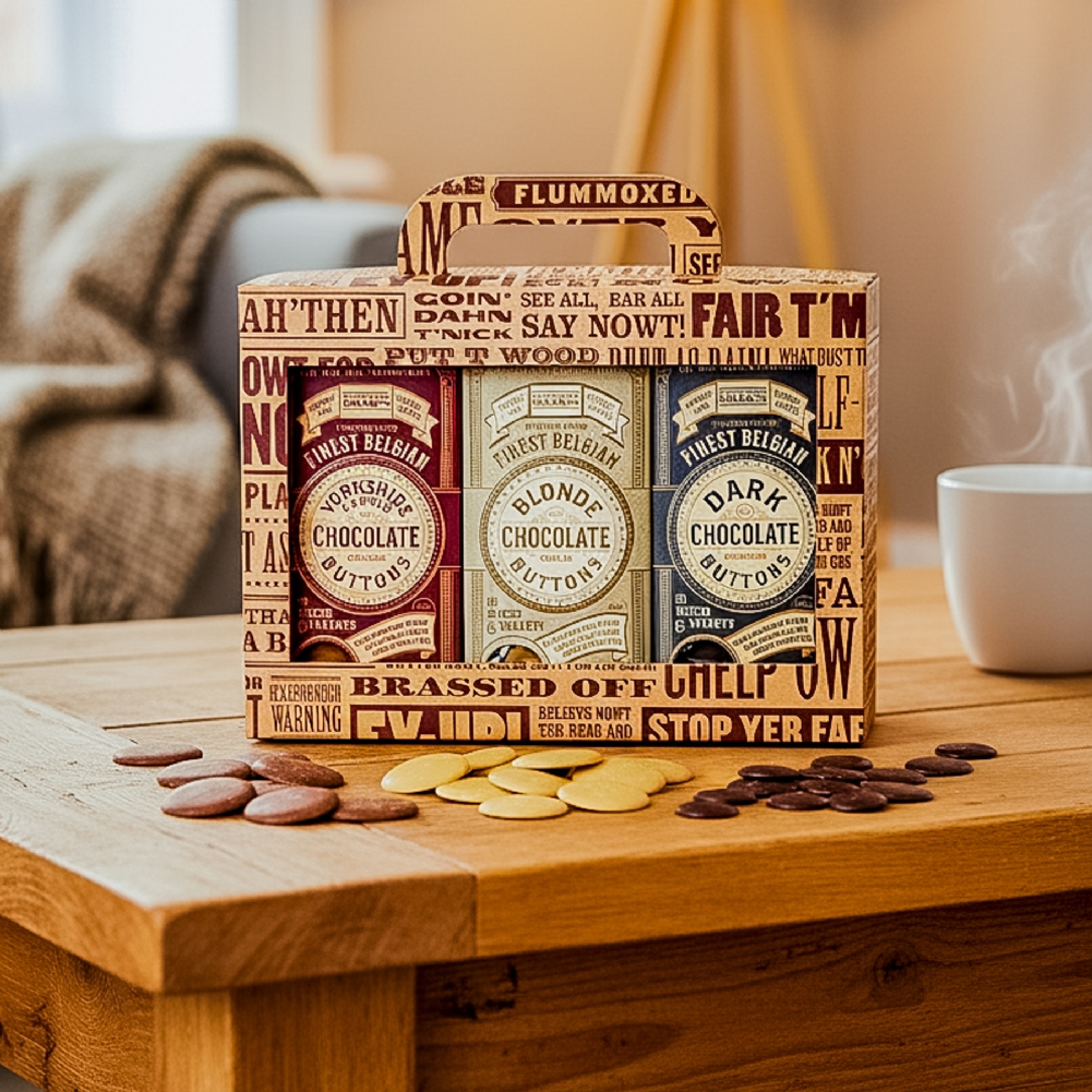 Lottie Shaw’s Proper Posh Chocolate Buttons Gift Box Lottie Shaw’s Proper Posh Chocolate Buttons Gift Box