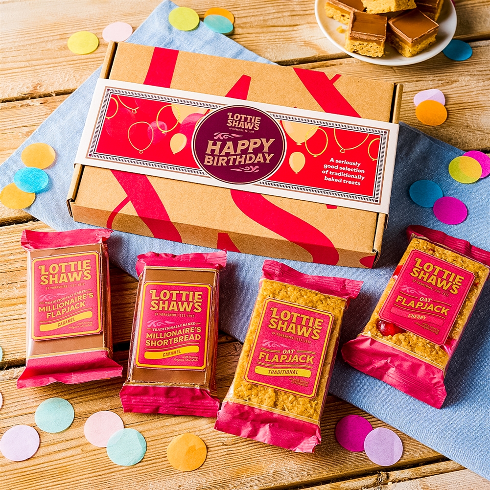 Lottie Shaw's Happy Birthday Selection Box Of Baked Treats