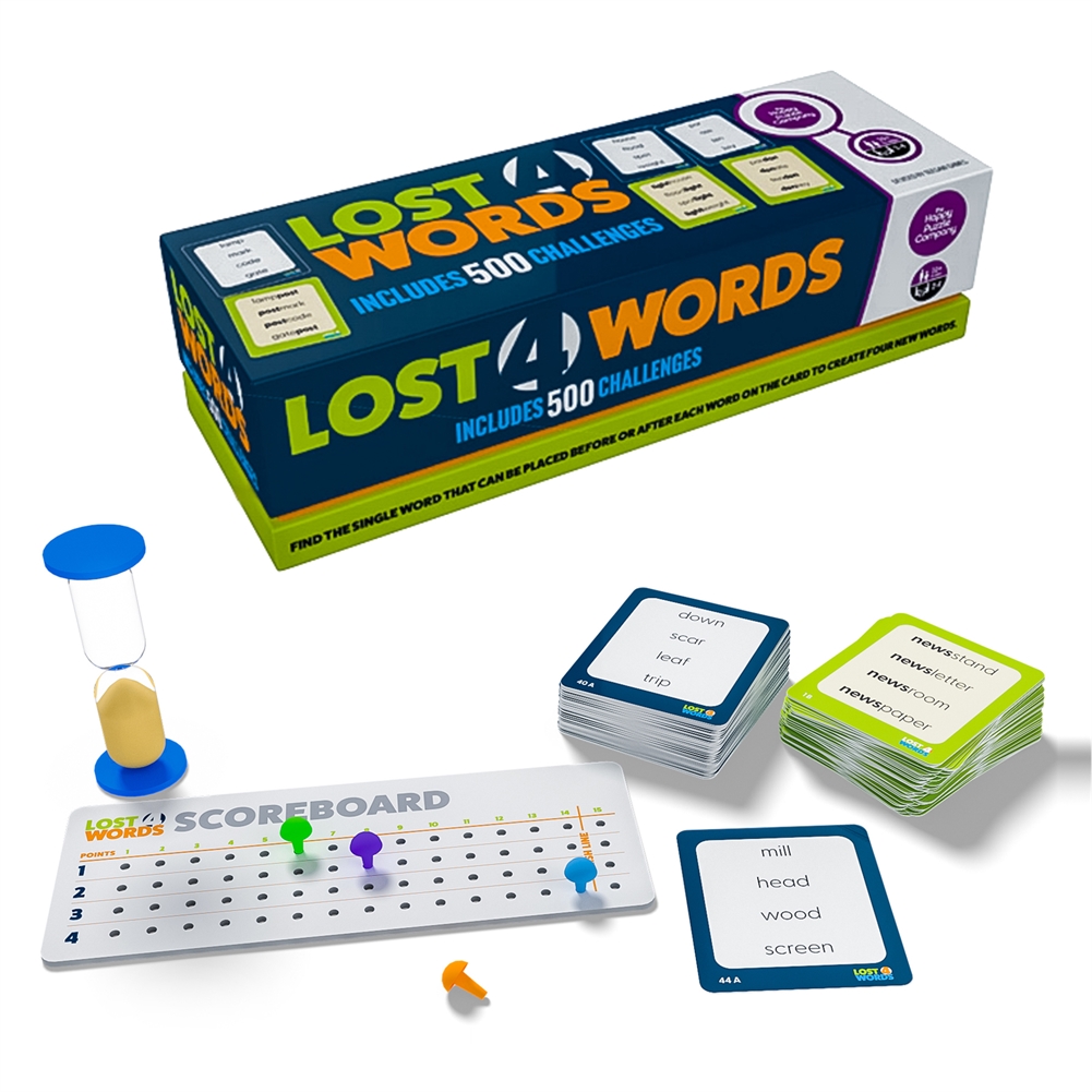 Map Marketing Limited Lost 4 Words - Quick-Fire Word Game