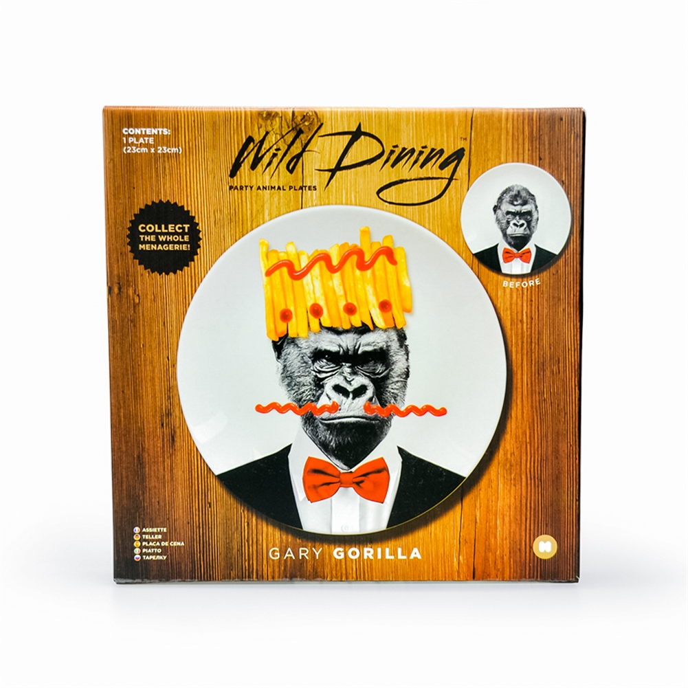 Mustard Wild Dining - Gorilla Plate