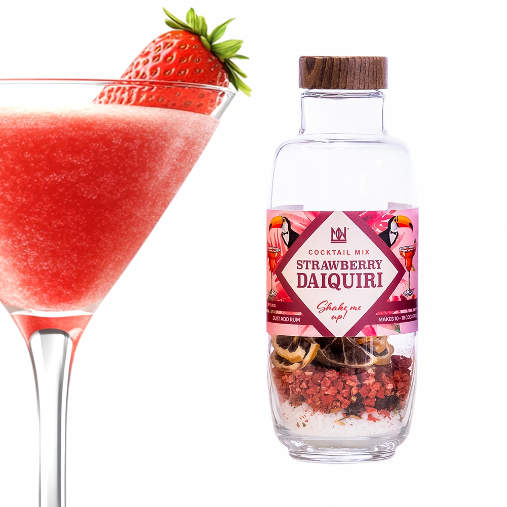 Natural & Noble White Strawberry Daiquiri Cocktail Making Kit