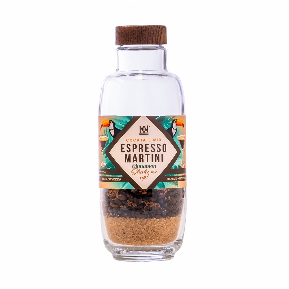 Natural & Noble Cream Espresso Martini Making Kit (Cinnamon)