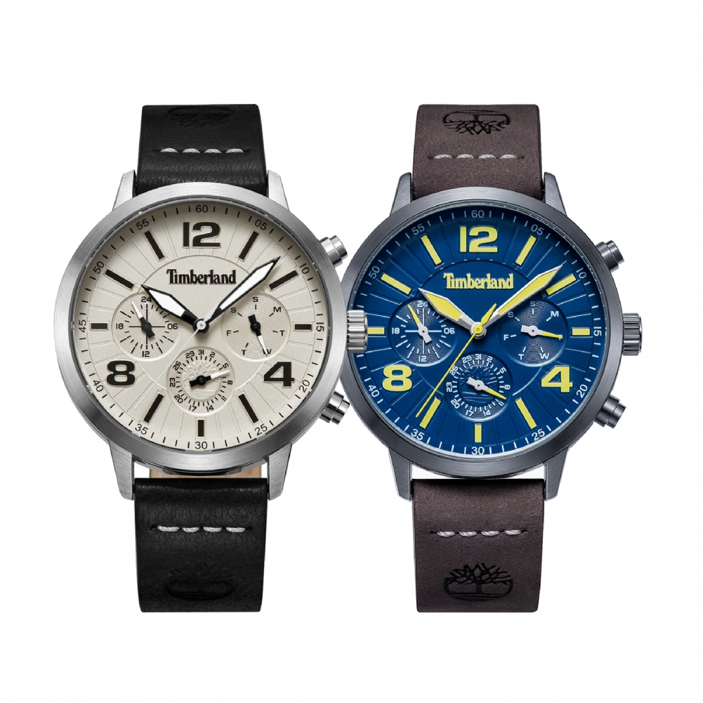 Peers Hardy Men's Black/Beige Timberland Louden Watches