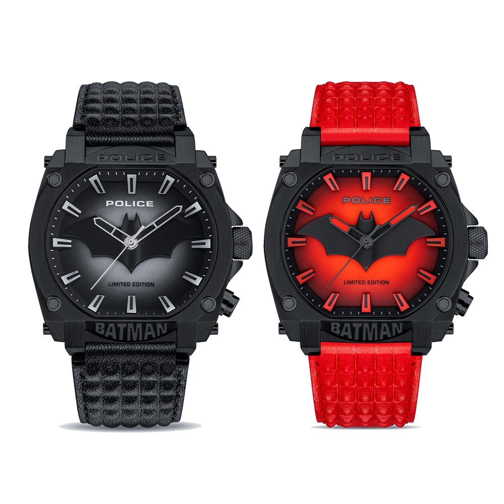 Peers Hardy Dark/Green/Black Police Forever Batman Watches