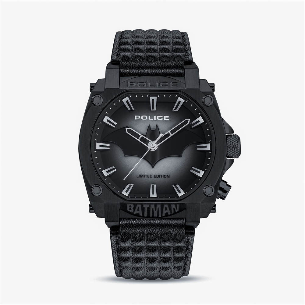 Peers Hardy Black Police Forever Batman Watches (Black)