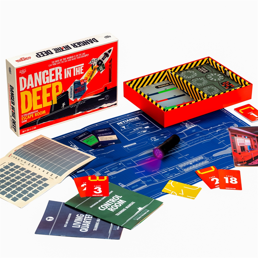 Professor Puzzle Danger In The Deep Escape Room Game