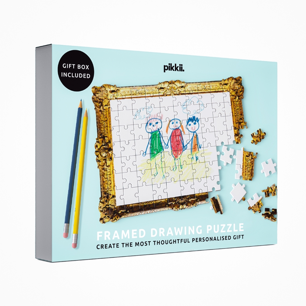 Pikkii Framed Drawing Jigsaw Puzzle