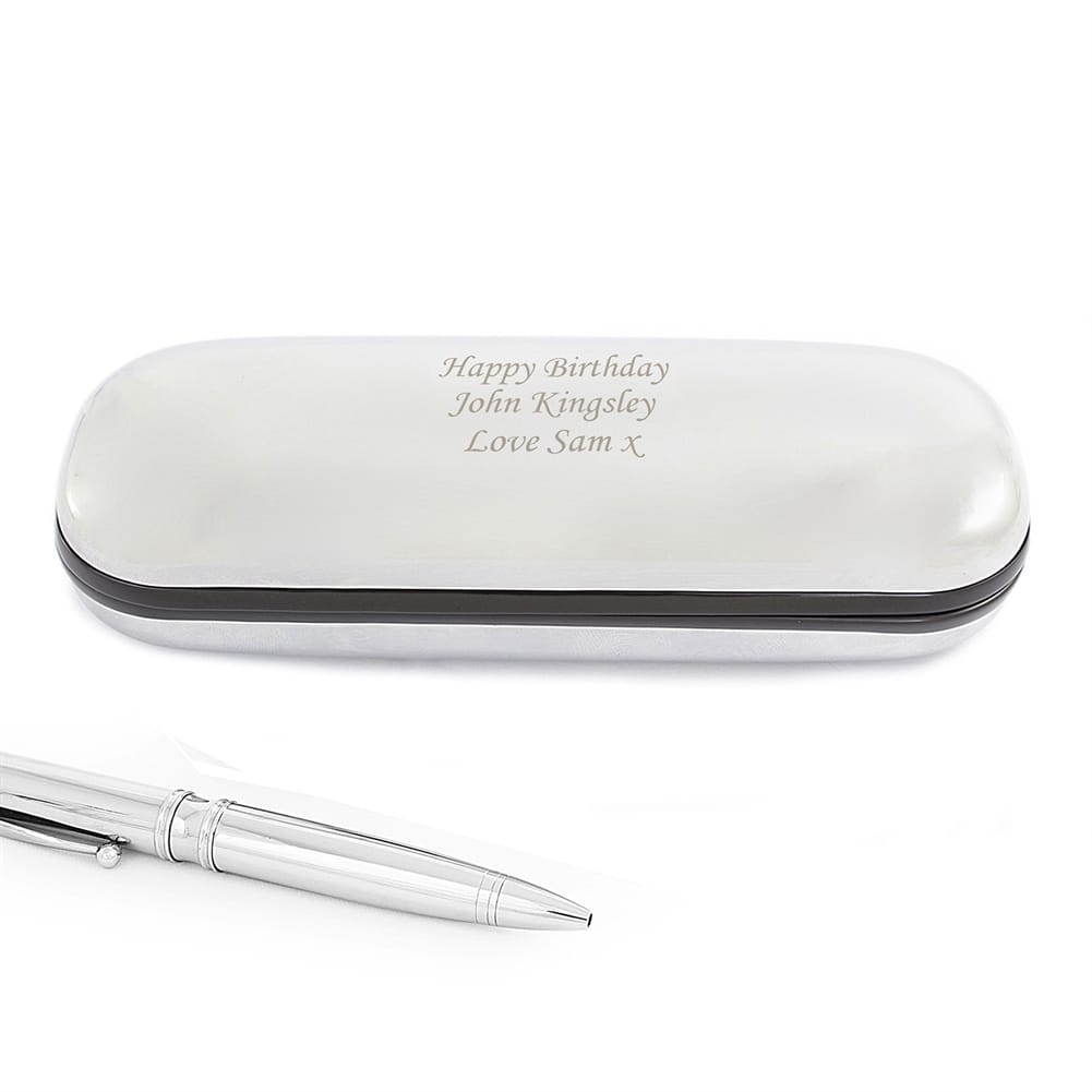 Personalised Memento Co Pen With Personalised Case