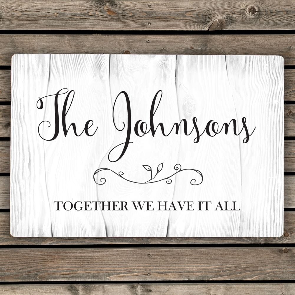 Personalised Memento Co Personalised Metal Sign