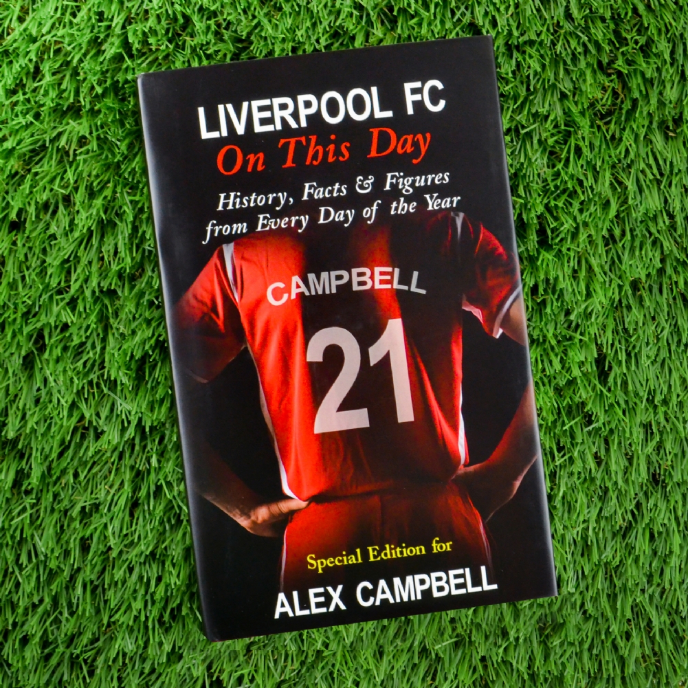 Personalised Memento Co Personalised Liverpool Fc Book
