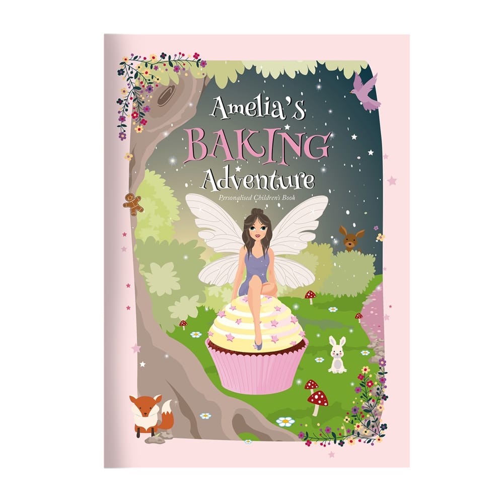 Personalised Memento Co Boys Personalised Kids Baking Book Adventure