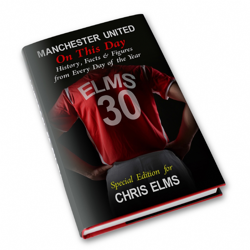 Personalised Memento Co Personalised Manchester United On This Day Book