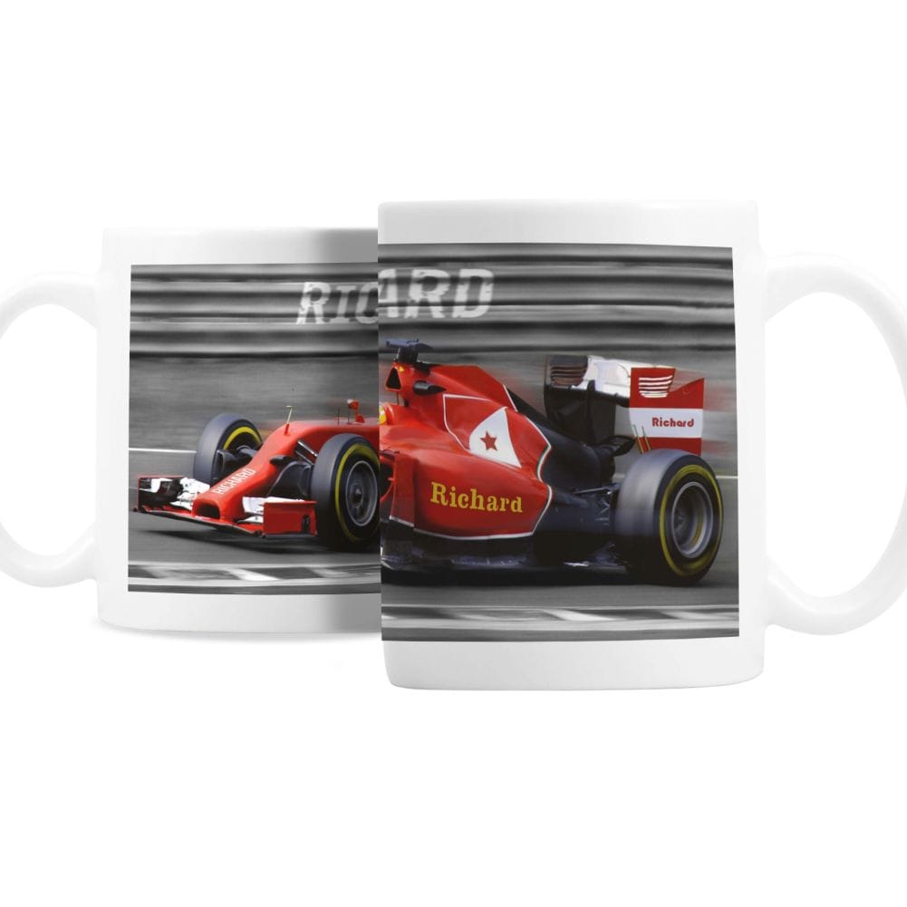 Personalised Memento Co Personalised Formula 1 Mug