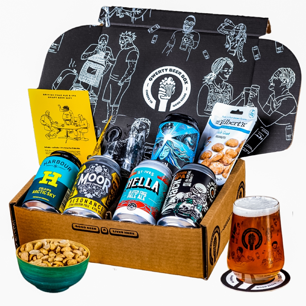Qwerty Beer Box Pale Ale & Ipa Hampers