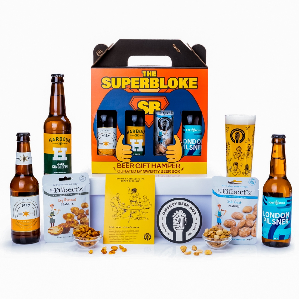 Qwerty Beer Box Men's The Superbloke Craft Beer Collection