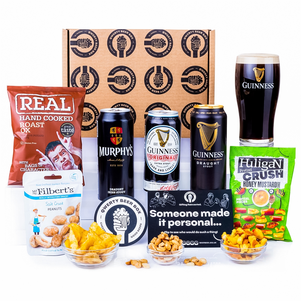 Qwerty Beer Box The Guinness Irish Stout Hamper