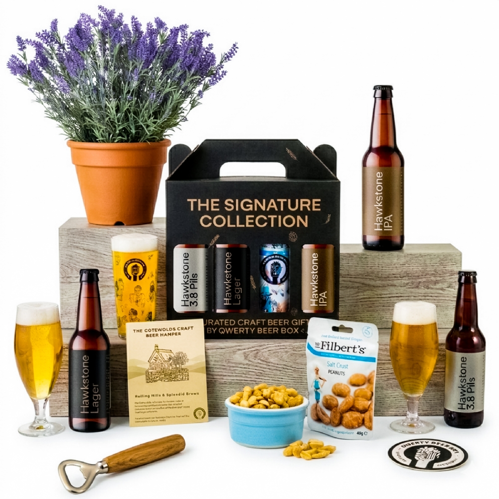 Qwerty Beer Box The Hawkstone Cotswolds Craft Beer Hamper