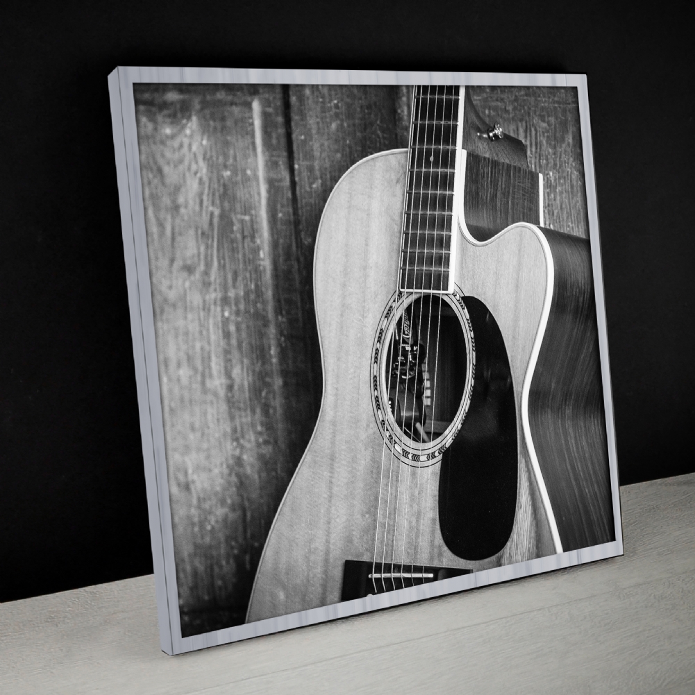 Karlcrow Technology Hk Limited Unisex Silver Record Album Wall Frame - Vinyl Display Music Gift 31.5X31.5cm