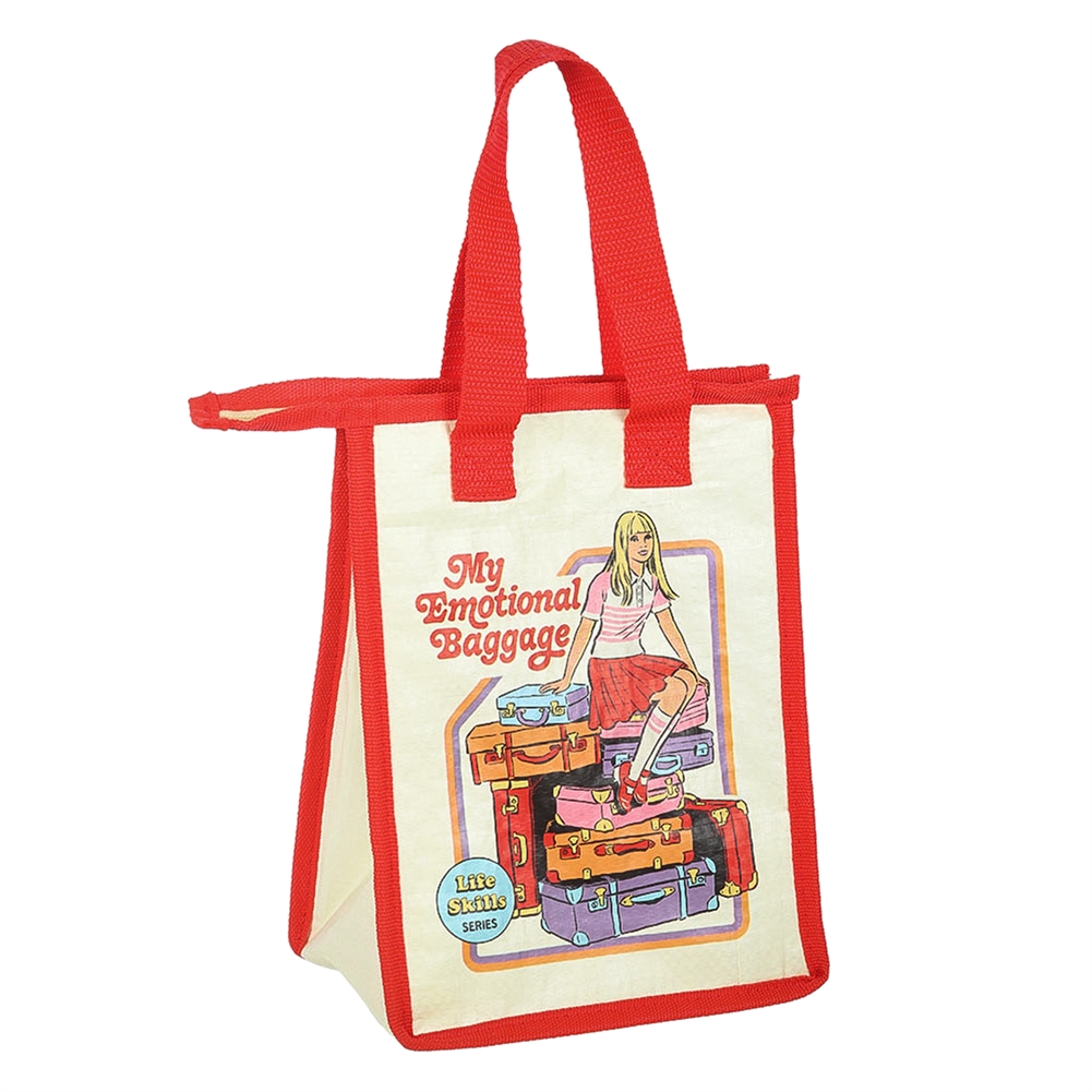 Something Different Wholesale My Emotional Baggages Recycled Plastic Lunch Bag By Steven Rhodes