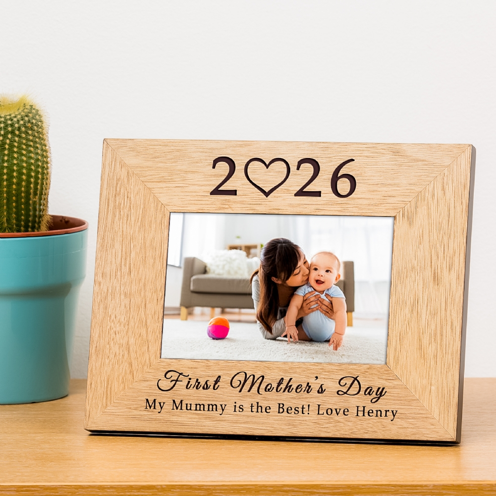 First Mother’s Day Wood Picture Frame (6 x 4″) First Mother’s Day Wood Picture Frame (6 x 4″)