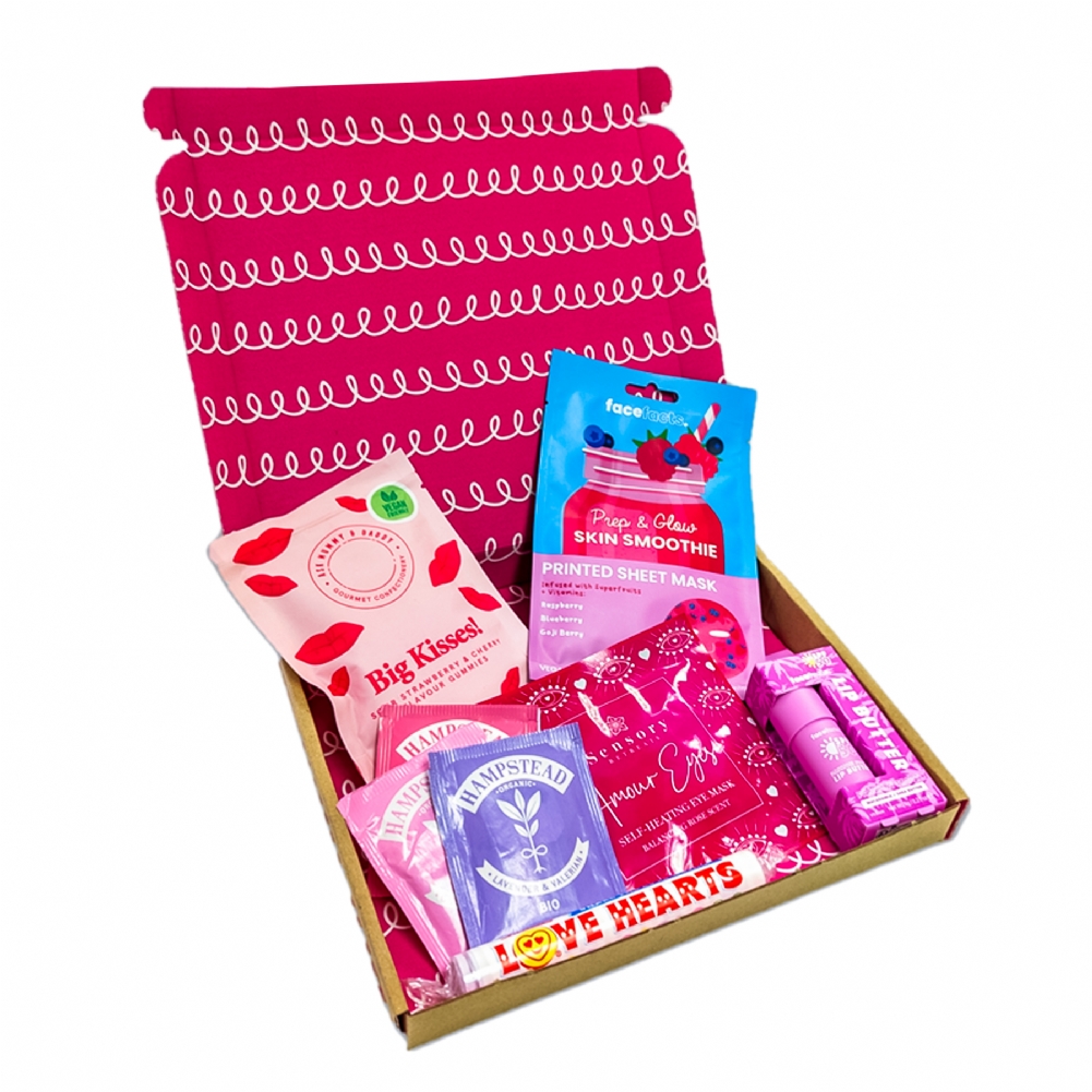 Spicers Of Hythe Ltd. Lavender/Green Penny Post Pamper Hamper - Letterbox Gift