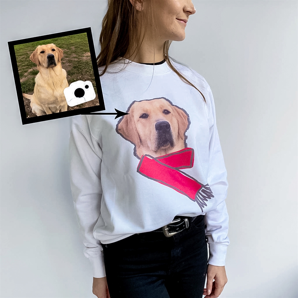 Solesmith Personalised Dog Photo Upload Sweatshirt
