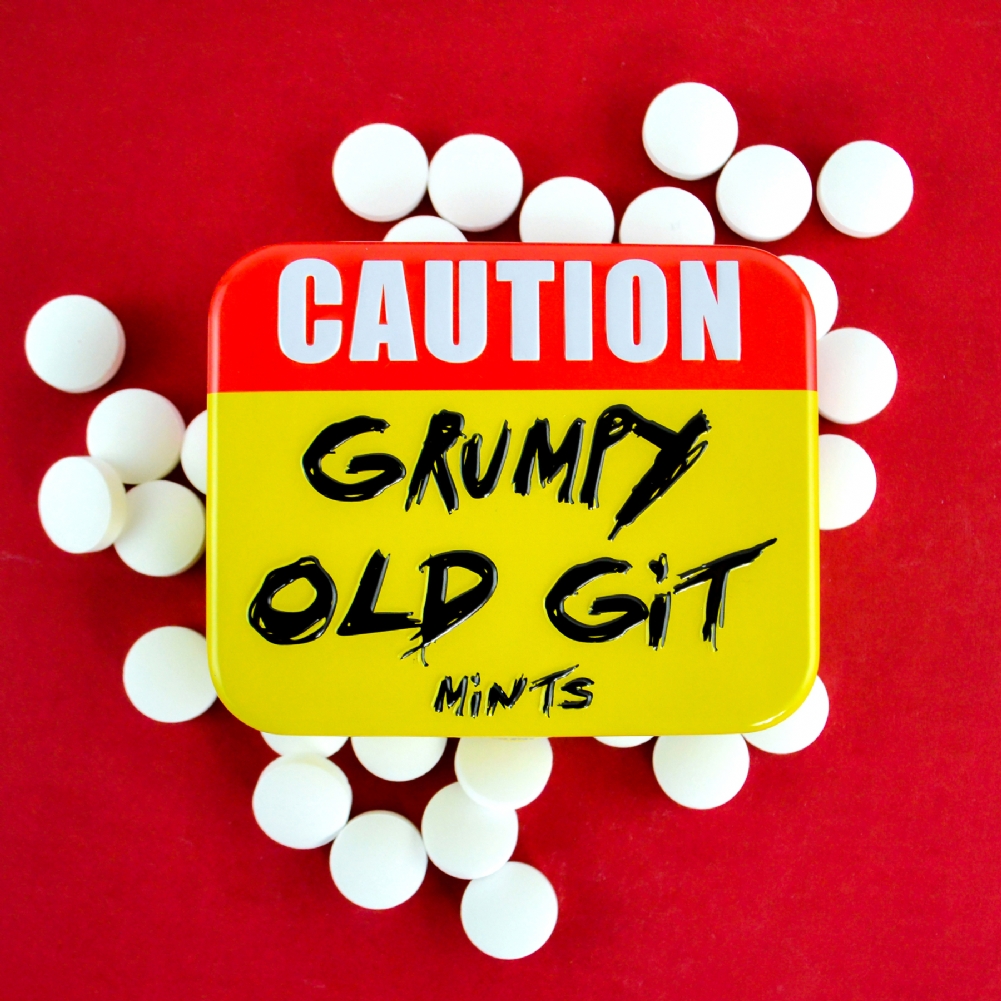Funtime Gifts Men's Grumpy Old Git Mints