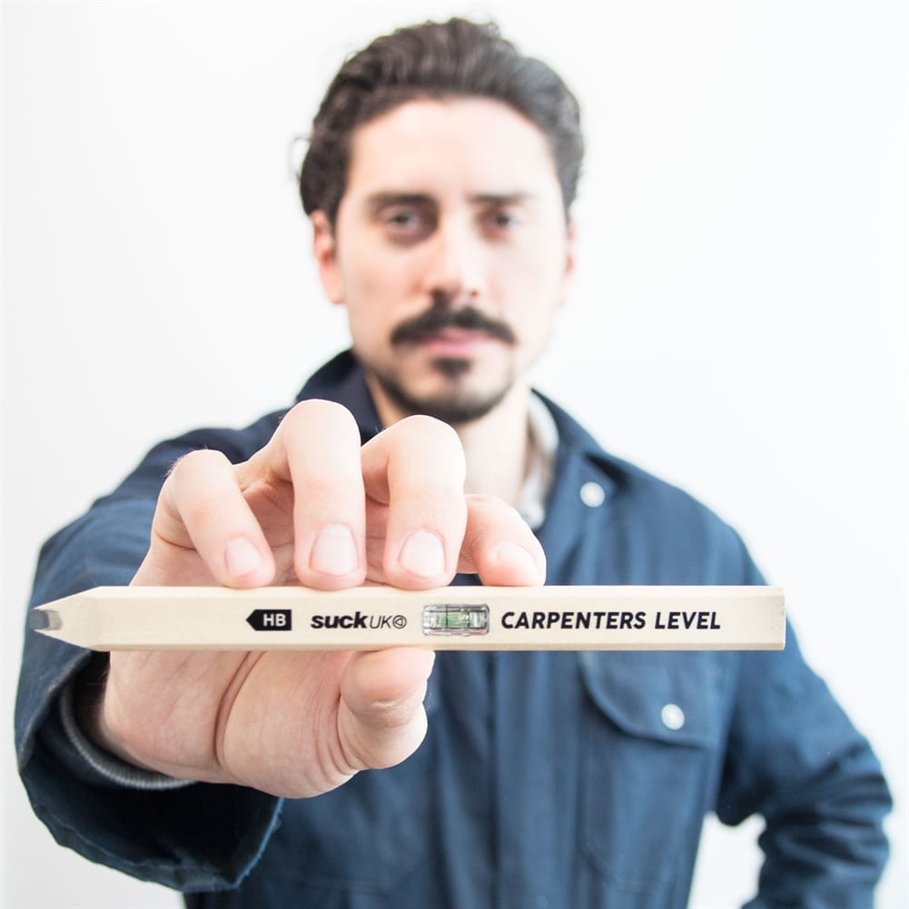 Suck Uk Carpenters Spirit Level Pencil