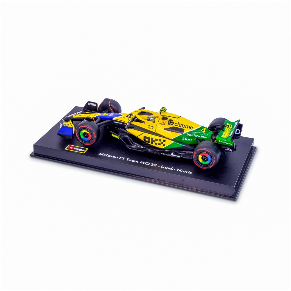 Tobar Lando Norris Mclaren Mcl38 2024 F1 Season Collectors Model Car (Senna Monaco Edition)