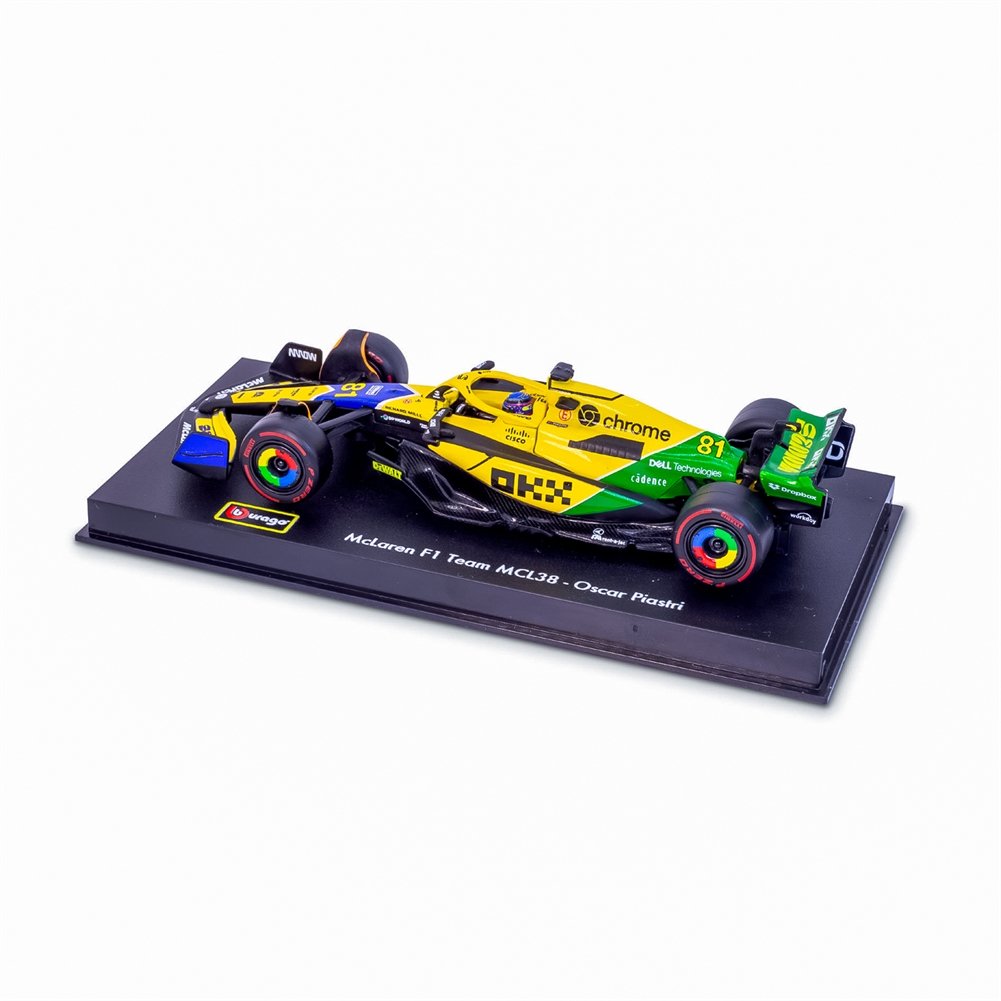 Tobar Oscar Piastri Mclaren Mcl38 2024 F1 Season Collectors Model Car (Senna Monaco Edition)