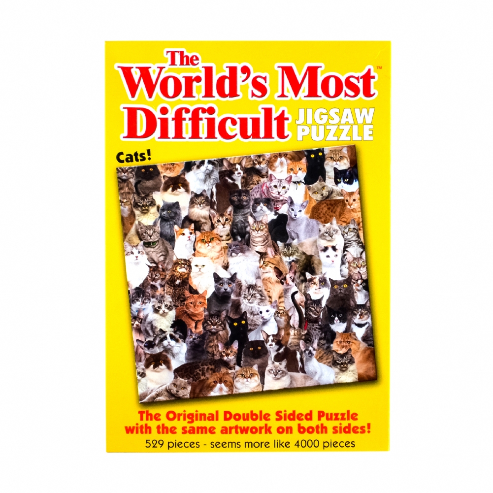 University Games The World's Most Difficult Cat Jigsaw Puzzle
